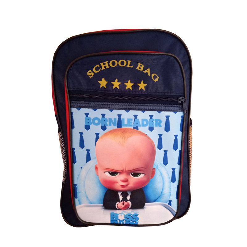 کوله پشتی مدل بچه رئیس کد BOSS-SCHOOL-031