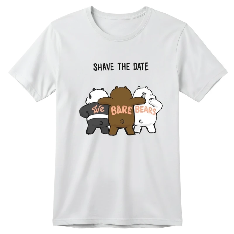 تی‌شرت آستین کوتاه بچگانه مدل خرس کد v29 