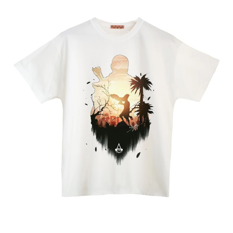 تی شرت آستین کوتاه مردانه مدل اساسین کرید