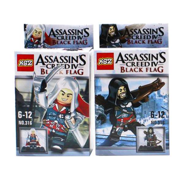 ساختنی مدل Assassins Creed کد 010 مجموعه 2 عددی