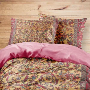 سرویس روتختی مدوپد طرح قالیچه بیجار مدرن سراسر مدل C-bijar-M09 یک نفره 4 تکه