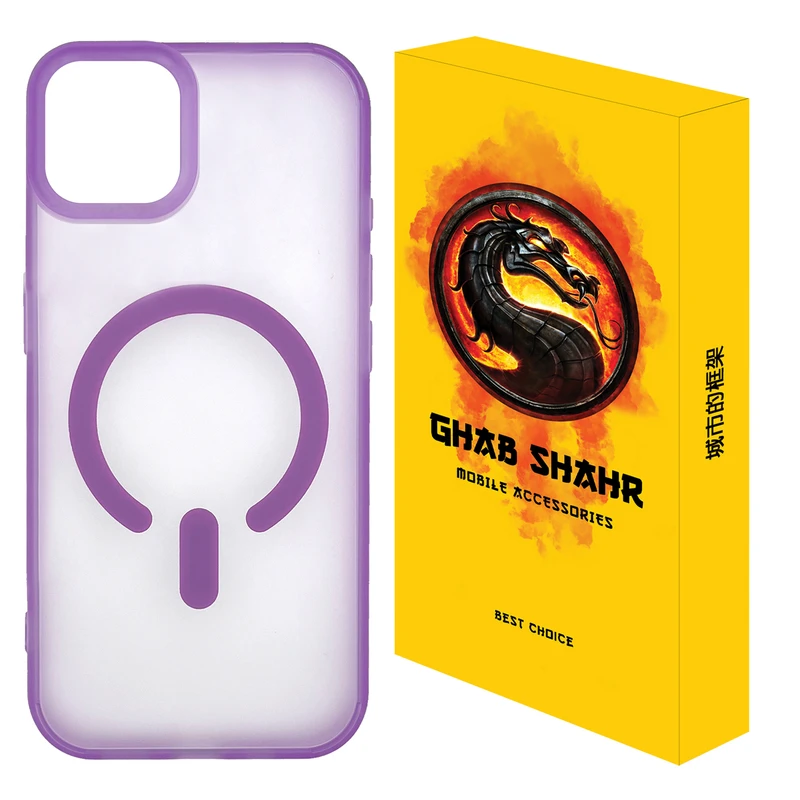 کاور قاب شهر مدل MATWHITE مناسب برای گوشی موبایل اپل iPhone 15