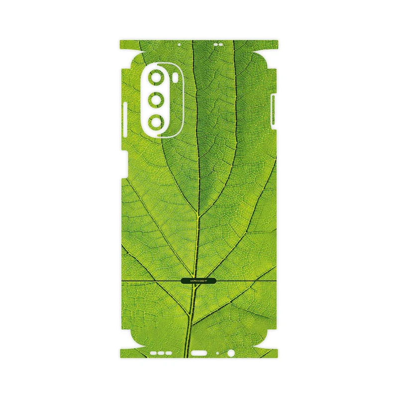برچسب پوششی ماهوت مدل Leaf_Texture-FullSkin مناسب برای گوشی موبایل موتورولا Moto G52