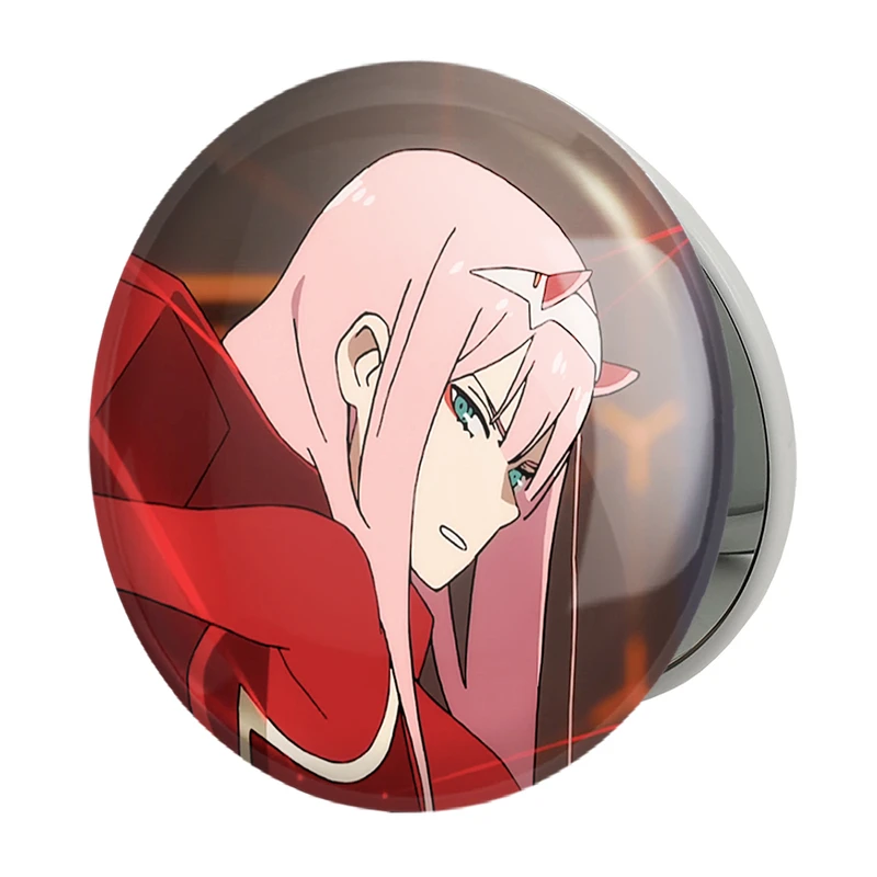 آینه جیبی خندالو طرح زیروتو انیمه دارلینگ در فرنکس  مدل تاشو کد 11987 