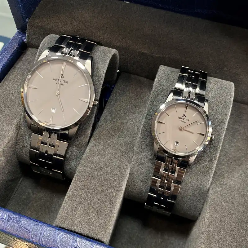 ست ساعت مچی عقربه ای  زنانه و مردانه شوپیر مدل GL174A017