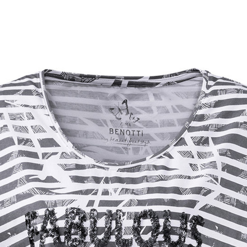 تی شرت زنانه جینا بنوتی مدل DON-1284