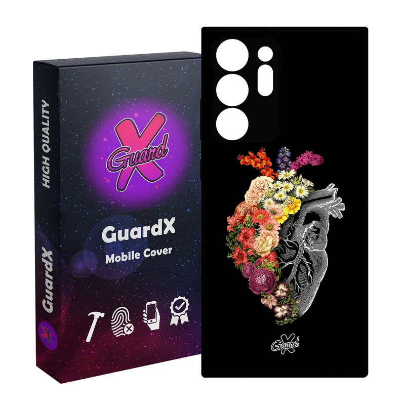 کاور گارد ایکس طرح قلب مدل Glass10216 مناسب برای گوشی موبایل سامسونگ Galaxy Note 20 Ultra