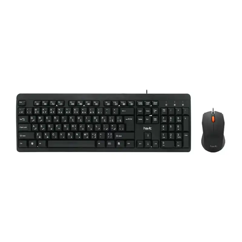 کیبورد و ماوس هویت مدل HV-KB611CM