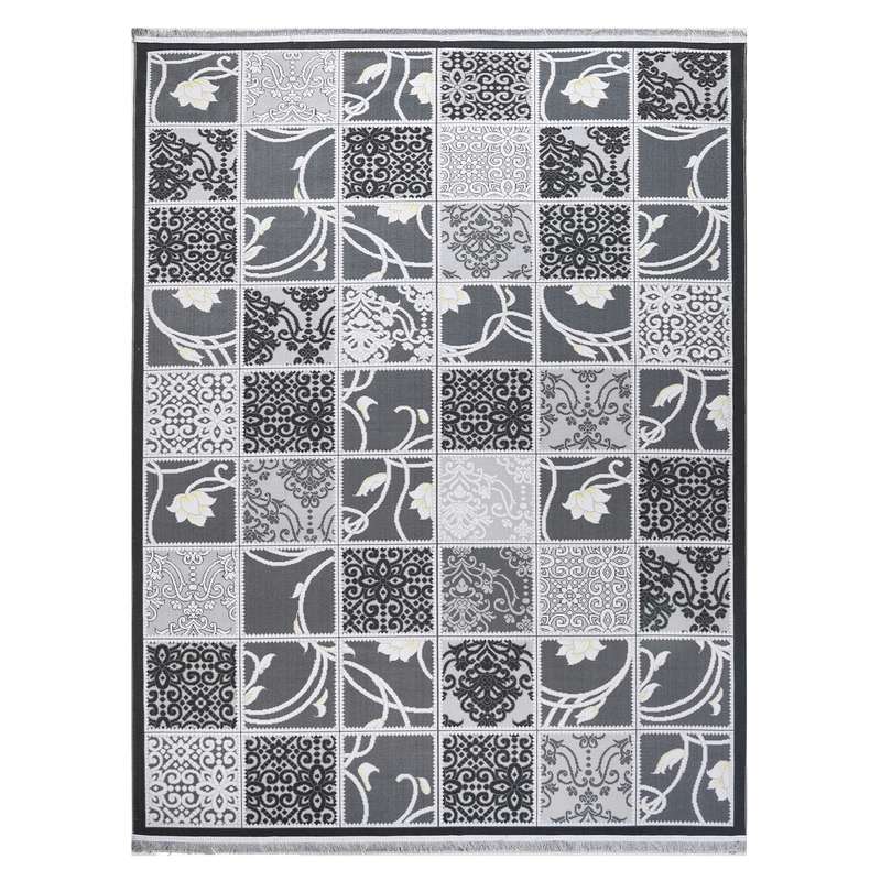 گلیم ماشینی دنیای فرش مدل رها کد 2001