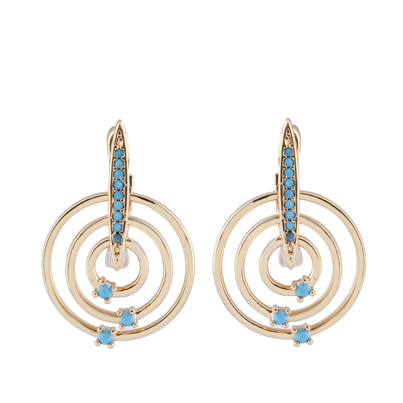 گوشواره زنانه بازرگانی میلادی مدل مدرن کد GZN_328 گوشواره زنانه بازرگانی میلادی مدل مدرن کد GZN_328