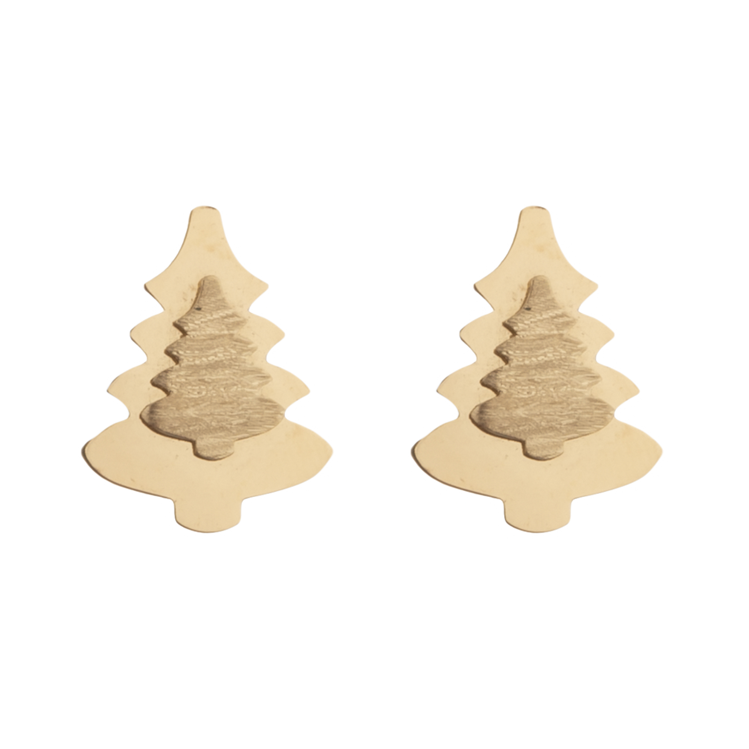 گوشواره طلا 18 عیار زنانه مدیسا مدل E8009