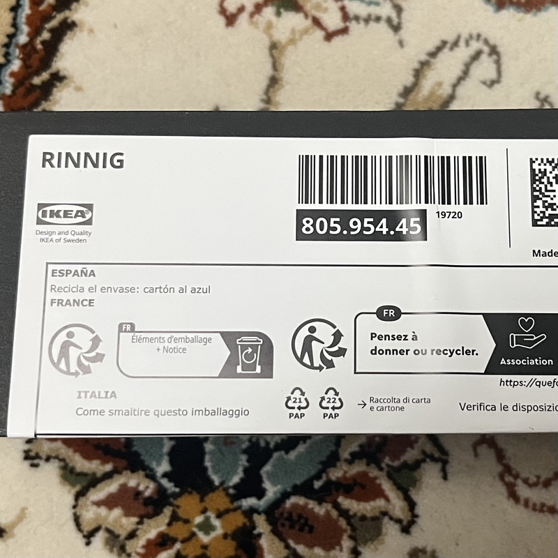 نظم دهنده آشپزخانه ایکیا مدل rinnig
