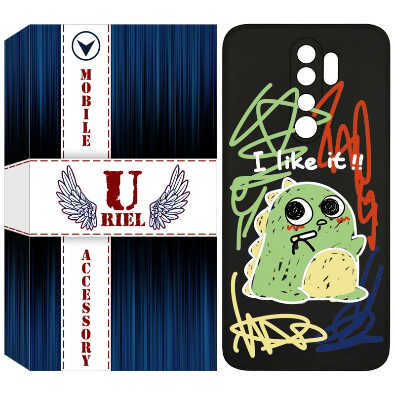 کاور یوریل مدل KSH کد 21 طرح دایناسور نقاش مناسب برای گوشی موبایل شیائومی Redmi Note 8 Pro