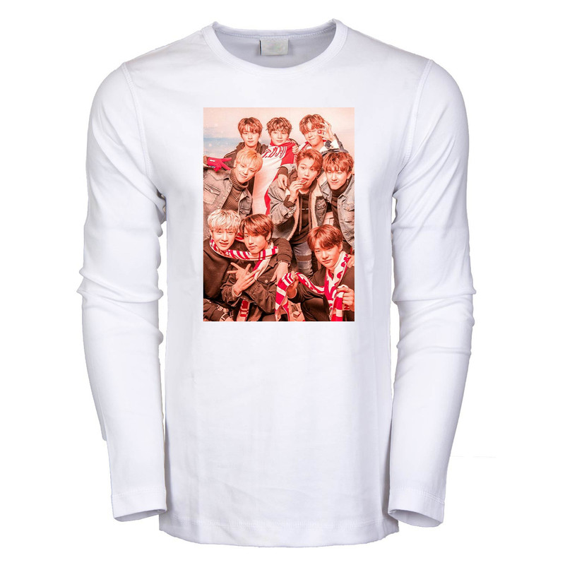 تیشرت آستین بلند مردانه طرح stray kids کد 1000
