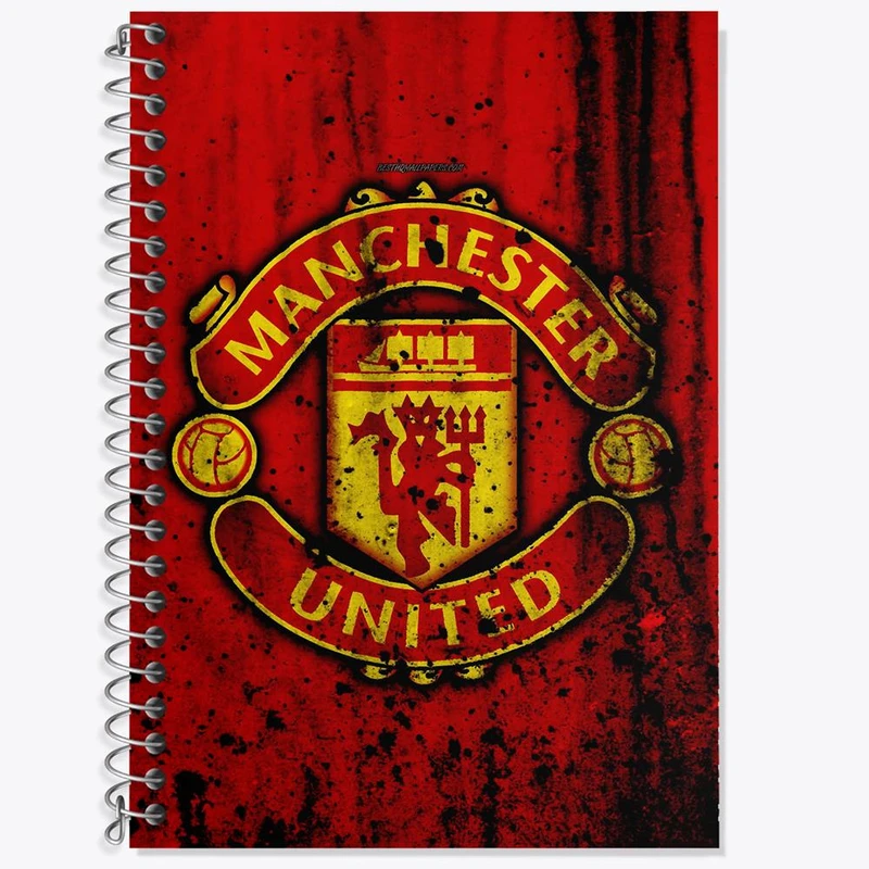 دفتر لغت 50 برگ خندالو مدل باشگاه منچستر یونایتد کد 26485