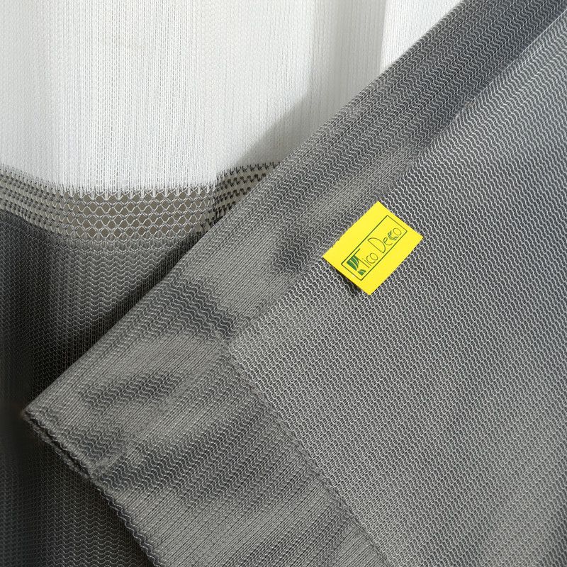 پرده تیکو دکو مدل کتان هرینگ ژور دار شش چین سایز 225x275 سانتیمتر 