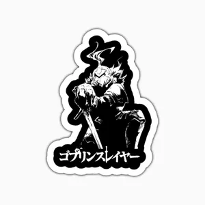 استیکر لپ تاپ و موبایل بووم طرح Anime Goblins Nightmare کد PS89