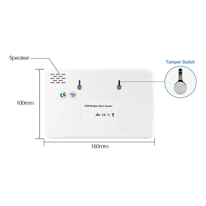 سیستم دزدگیر سیم کارتی کروی مدل W18