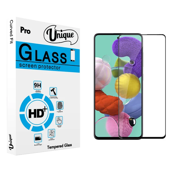 محافظ صفحه نمایش يونيک مدل +Clear مناسب برای گوشی موبایل سامسونگ Galaxy A71