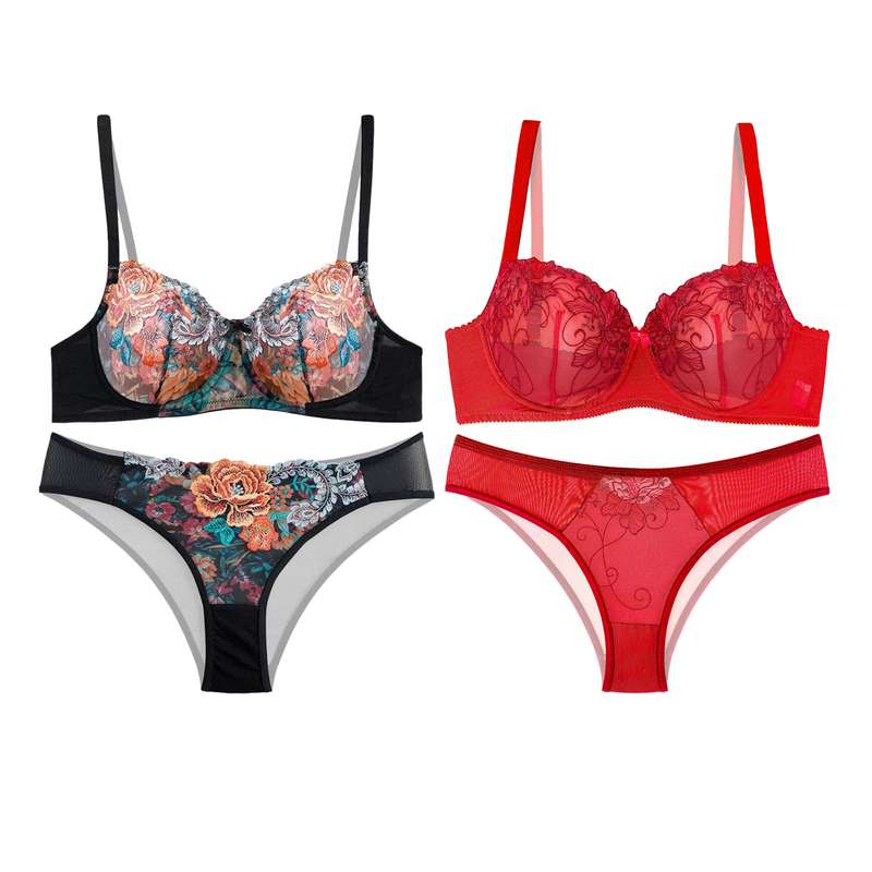 ست شورت و سوتین زنانه نوشه پوش کد 840-550 مجموعه دو عددی