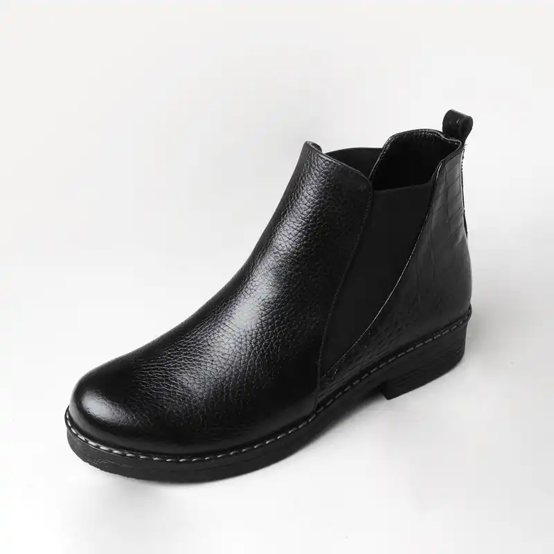 نیم بوت زنانه کفش مسعود تبریز مدل Chelsea - 0122