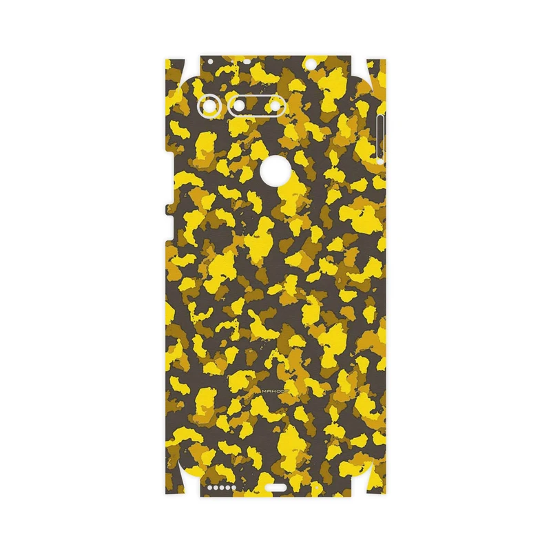 برچسب پوششی ماهوت مدل Yellow Infantry Army-FullSkin مناسب برای گوشی موبایل آنر View 20