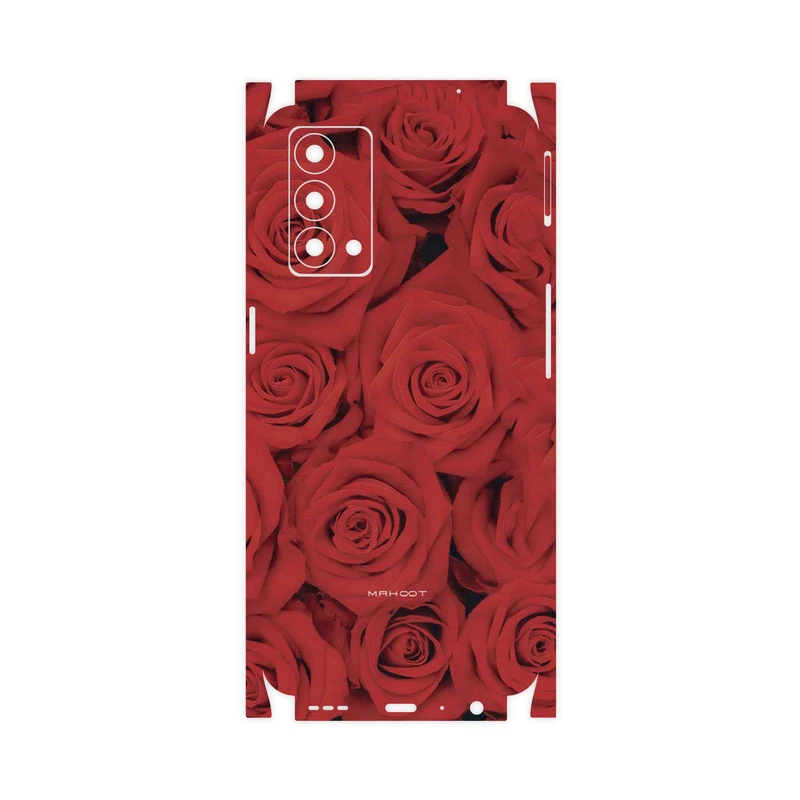 برچسب پوششی ماهوت مدل Red-Flower-FullSkin مناسب برای گوشی موبایل ریلمی GT Master