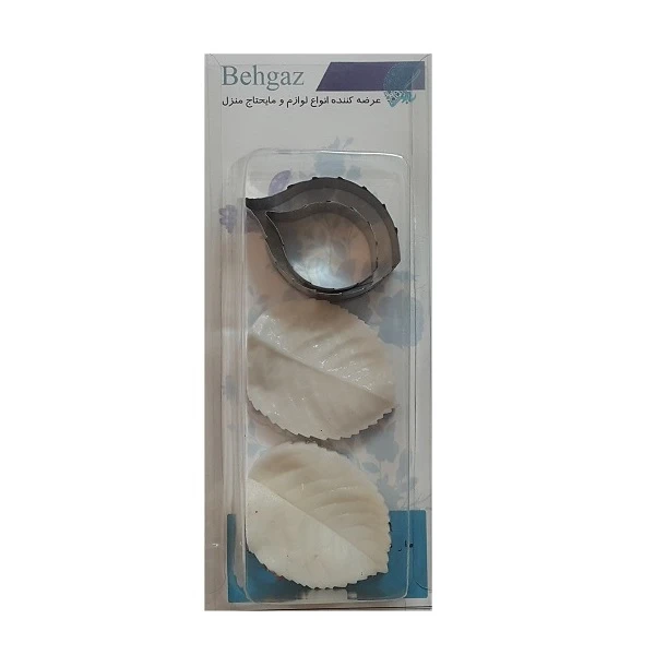 سیلیکون قالب گیری به گز مدل برگ گل رز مجموعه 4 عددی