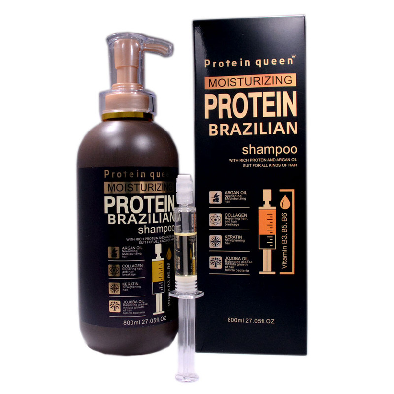 شامپو مو پروتئین کوئین مدل brazilian حجم 800 میلی لیتر شامپو مو پروتئین کوئین مدل brazilian حجم 800 میلی لیتر