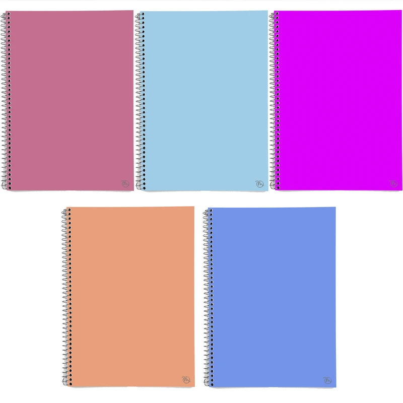 دفتر مشق 50 برگ مدوپد طرح ساده کد BD10163 مجموعه 5 عددی