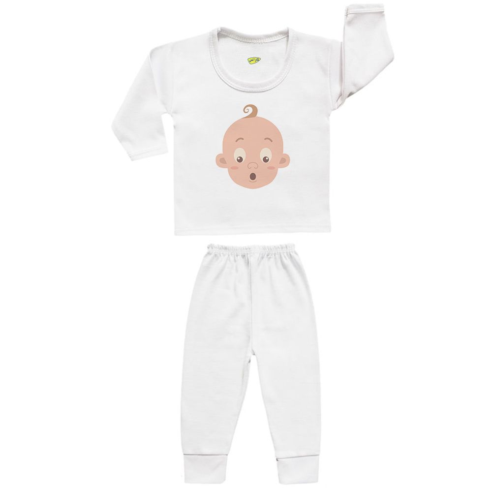 ست تی شرت و شلوار نوزادی کارانس مدل SBS-3011