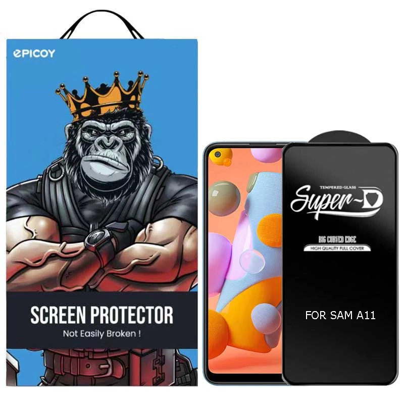 محافظ صفحه نمایش اپیکوی مدل Super 5D مناسب برای گوشی موبایل سامسونگ Galaxy A11 