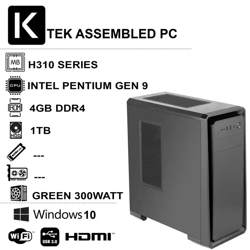 کامپیوتر دسکتاپ  مدل KTEK GEN9-P41
