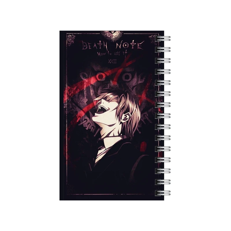 دفترچه یادداشت مدل to do list طرح انیمه دفترمرگ کد 0993695