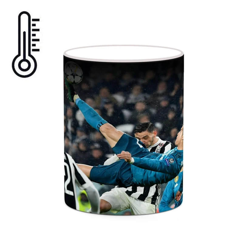 ماگ حرارتی کاکتی طرح Ronaldo رونالدو مدل mgh43048