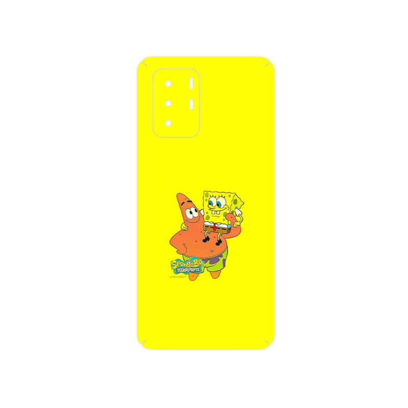 برچسب پوششی ماهوت مدل SpongeBob SquarePants مناسب برای گوشی موبایل شیائومی Redmi Note 10 Pro (China)