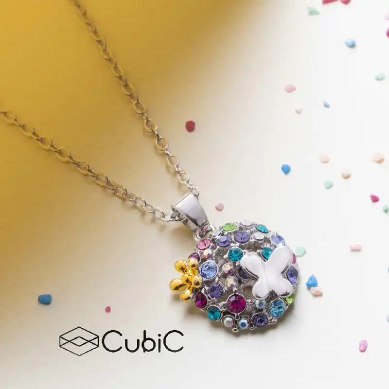 گردنبند زنانه کوبیک مدل QN-821146