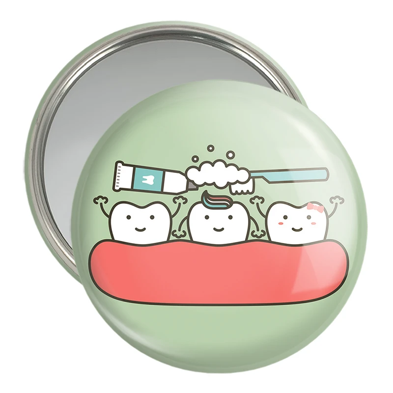 آینه جیبی خندالو مدل دندان و دندانپزشکی کودکانه کد 27752