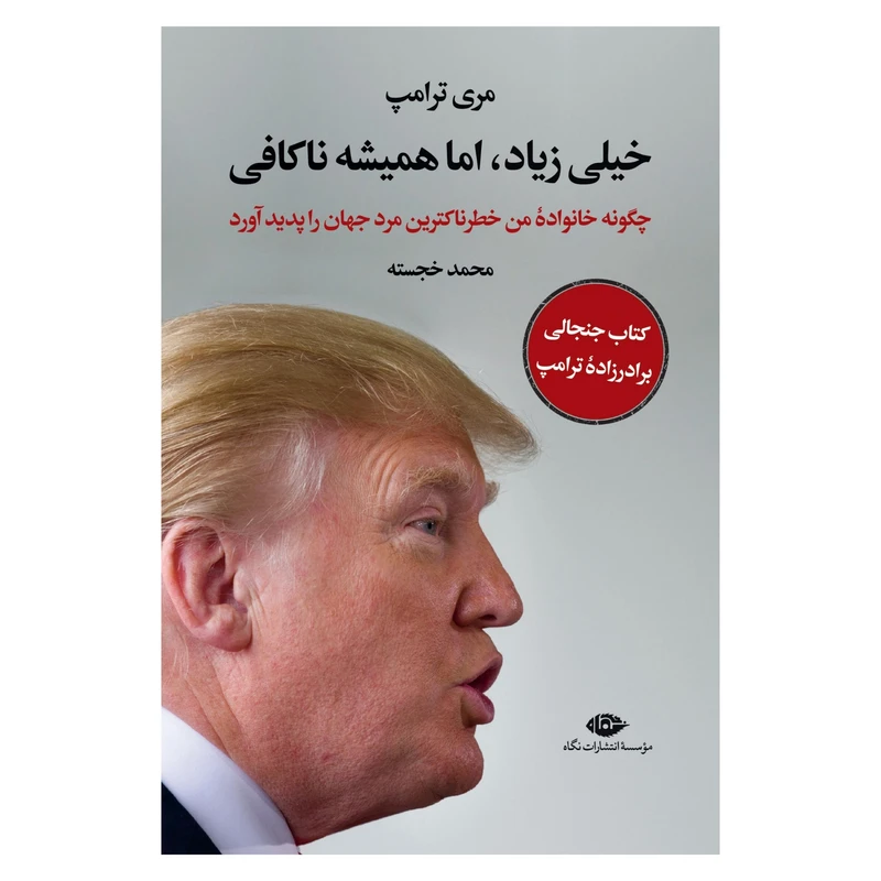کتاب خیلی زیاد اما همیشه ناکافی اثر مری ترامپ نشر نگاه