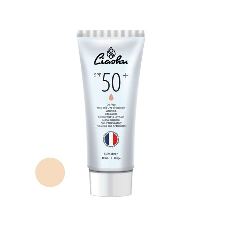 کرم ضد آفتاب رنگی لیاشو SPF 50 مدل 01 مناسب برای پوست خشک و معمولی حجم 40 میلیلیتر کرم ضد آفتاب رنگی لیاشو SPF 50 مدل 01 مناسب برای پوست خشک و معمولی حجم 40 میلیلیتر