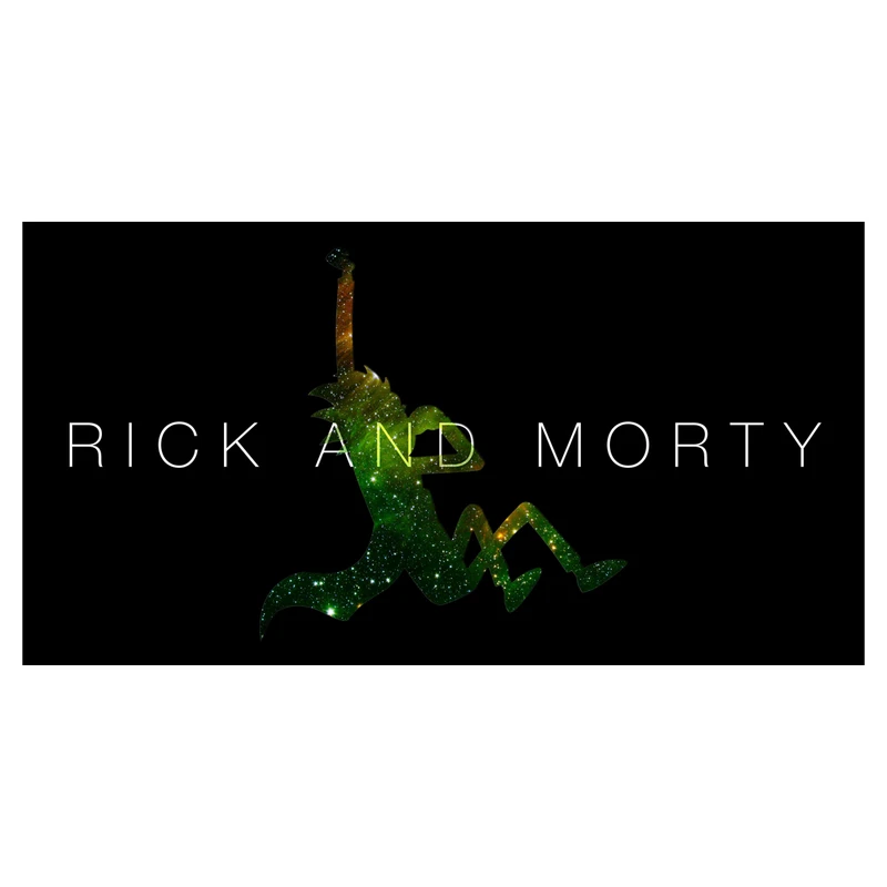 تابلو شاسی مدل rick and morty ریک و مورتی کد 13