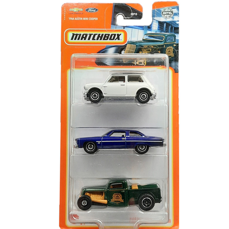 ماشین بازی مچ باکس مدل -3 COFFEE CRUISERS بسته 3 عددی