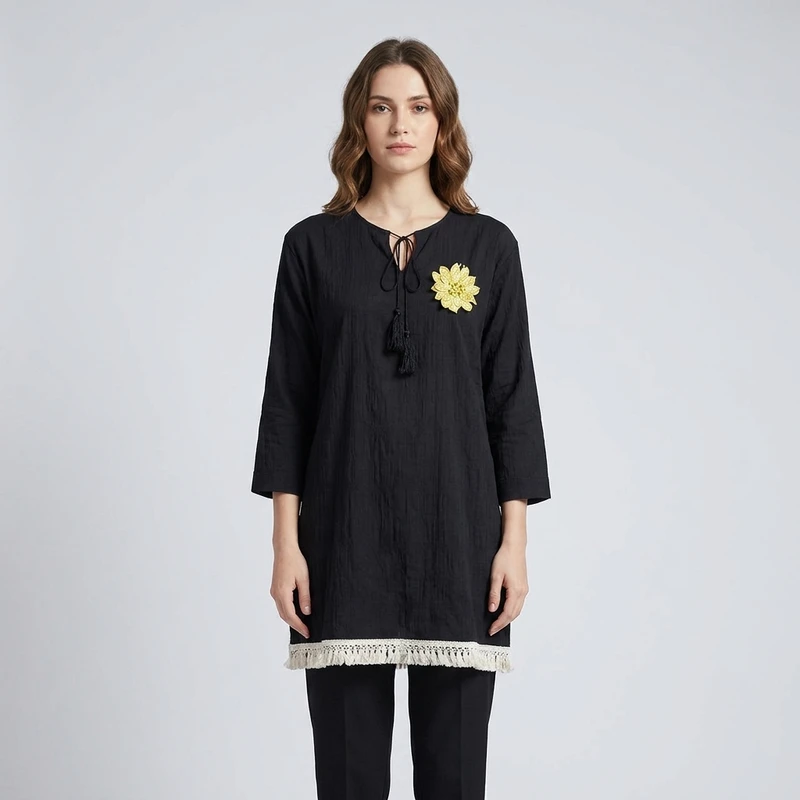 تونیک آستین بلند زنانه مدل tm-2879 