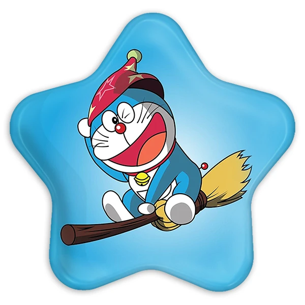 پیکسل خندالو طرح انیمه دورایمون مدل ستاره ای کد 12762