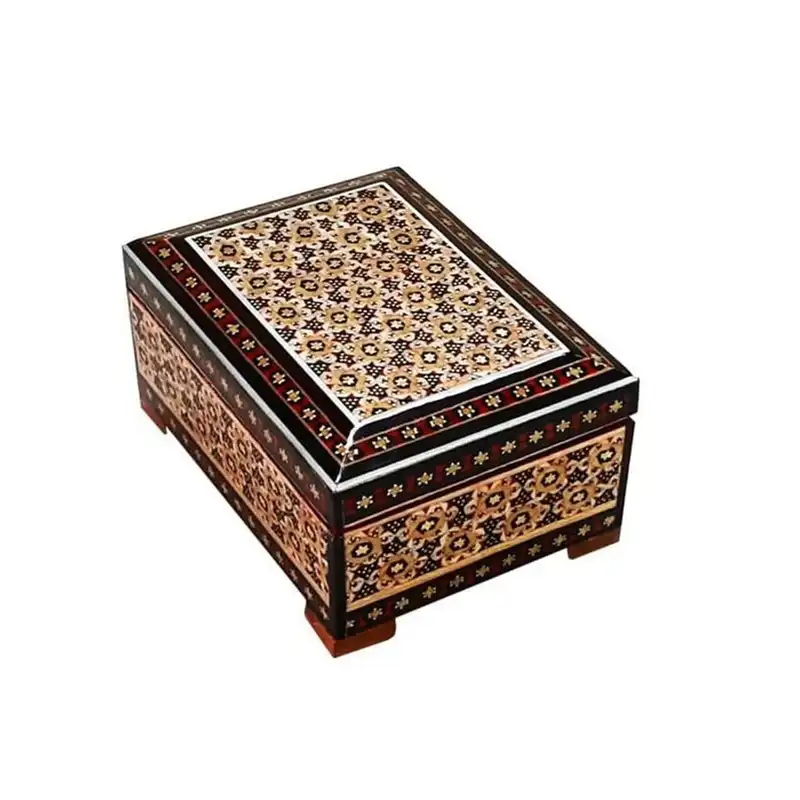 جعبه جواهرات خاتم کاری کد 5001