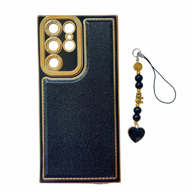  کاور طرح کلاسیک کد A11838 مناسب برای گوشی موبایل سامسونگ Galaxy S22 Ultra به همراه بند آویز