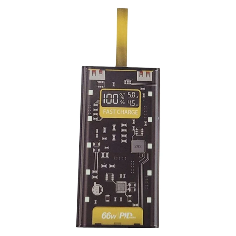 پاوربانک مدل 66W PD ظرفیت 20000 میلی آمپر ساعت