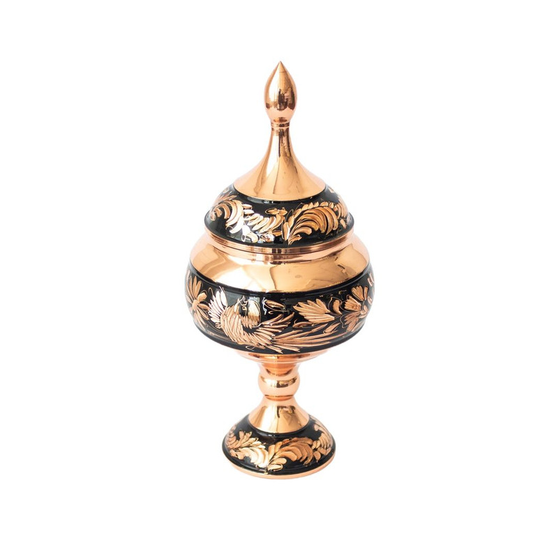 شکلات خوری مسی طرح الماس تراش کد L03