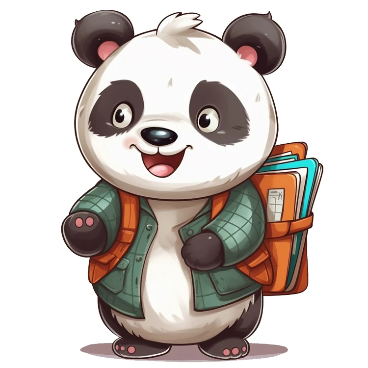 استیکر پارچه و لباس پاد آفرین مدل پاندا کد DKST393