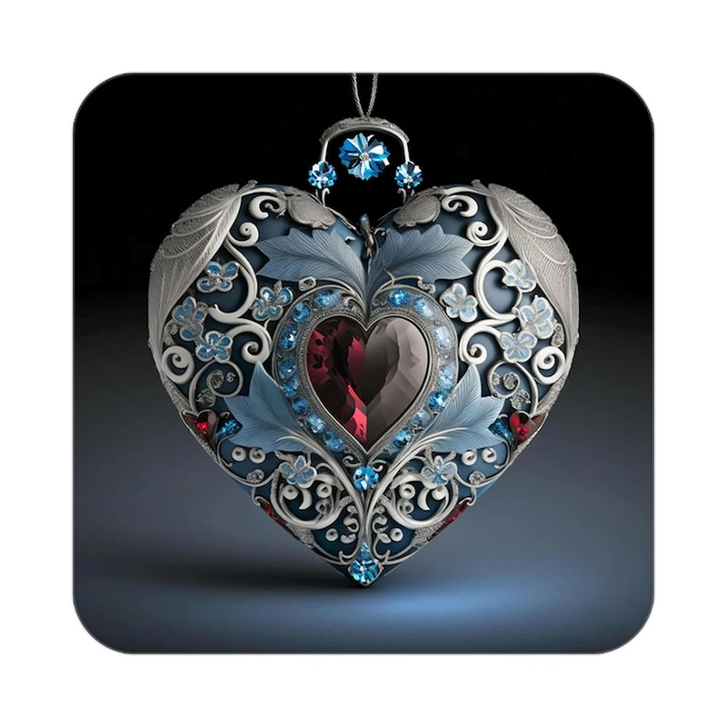 زیر لیوانی کاکتی مدل عاشقانه کد mp10377